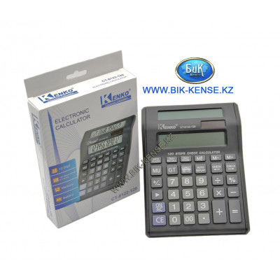 Калькулятор 12 разр KENKO КК-8122-12 дисплей д/клиентов (б/батарейки)