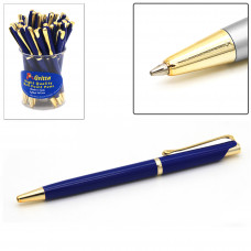 Ручка шарик автом  синий корпус синий стер 0.7 мм