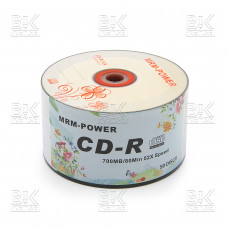 Диск CD-R 52 х700 MB MRM-POWER 80 мин 50шт