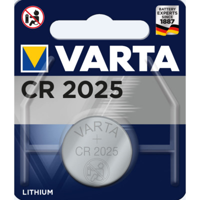 Батарейка Varta Lithium CR2025 3V-170mAh (1шт)