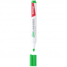 Маркер для белых досок Berlingo "Uniline WB300" зеленый, пулевидный, 3мм 6411