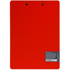 Планшет с зажимом Berlingo  A4 пластик (полифом) красный 94013