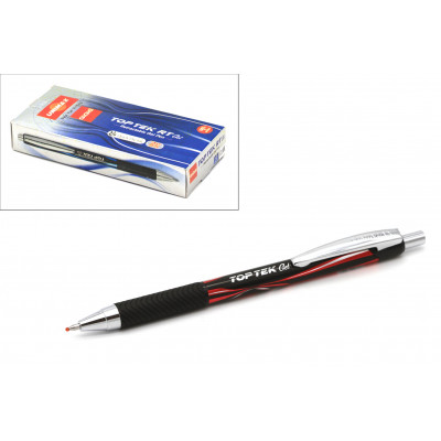 Ручка гел Unimax Toptek Rt 0,5мм красный стер 