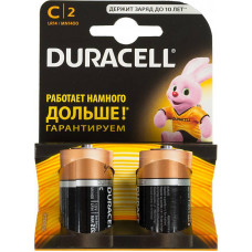 Батарейки Durasell С Basic 2 шт
