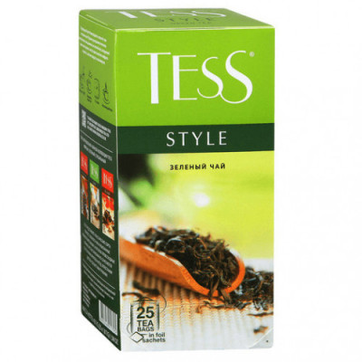 Чай Тесс 25 пакет зел