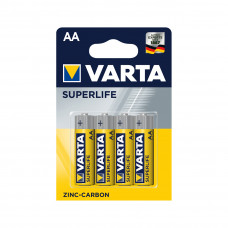Батарейка Varta Superlife Mignon 1.5V-R6P/AA (4шт) в блистере